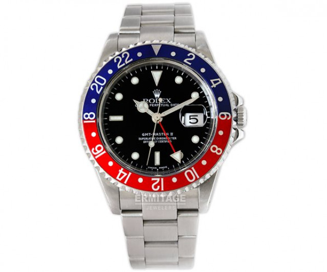 Rolex GMT-Master II 16710 Blue & Red Pepsi Style